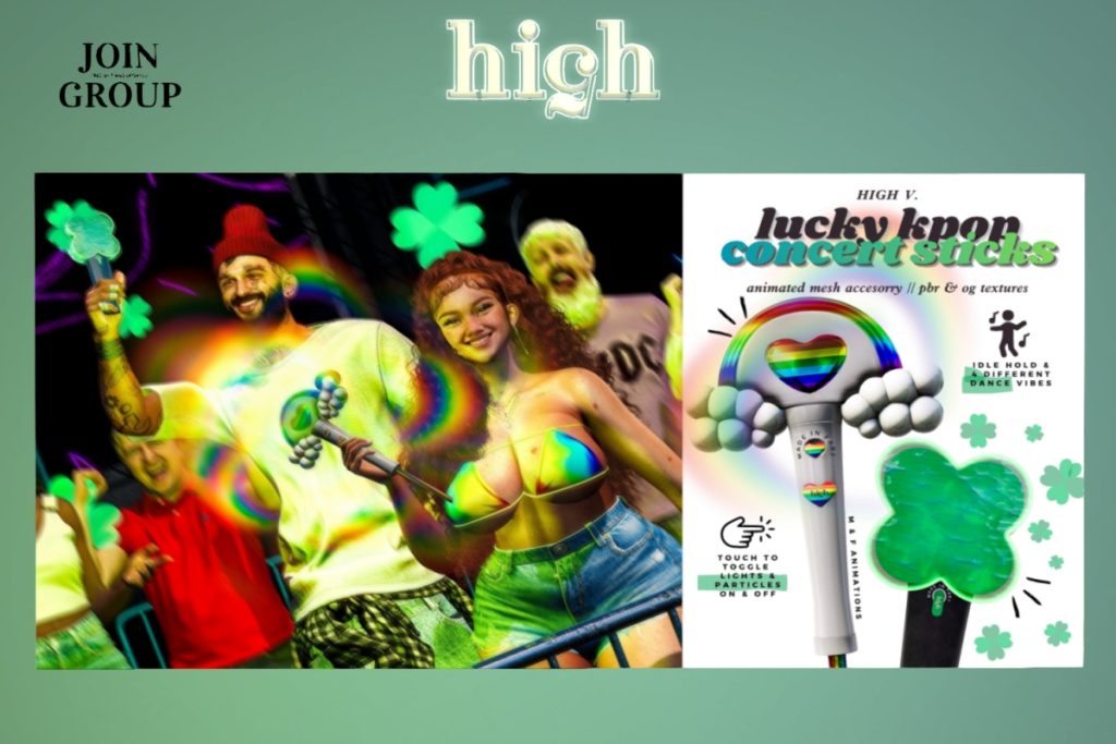 Lucky Kpop Concert Sticks, L$499