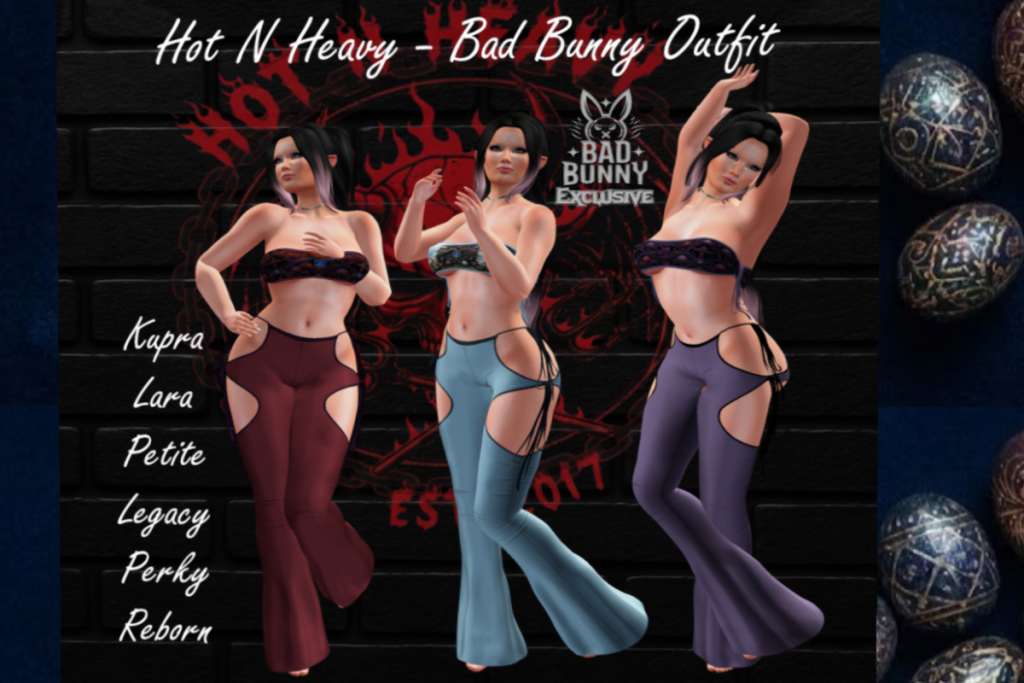 Bad Bunny Outfit - Inithium/Legacy/Maitreya/Reborn/+mods, L$199