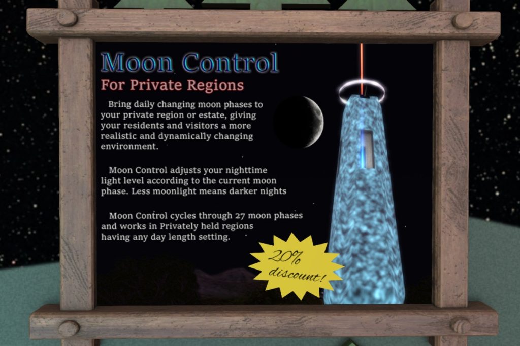 Moon Control, L$520