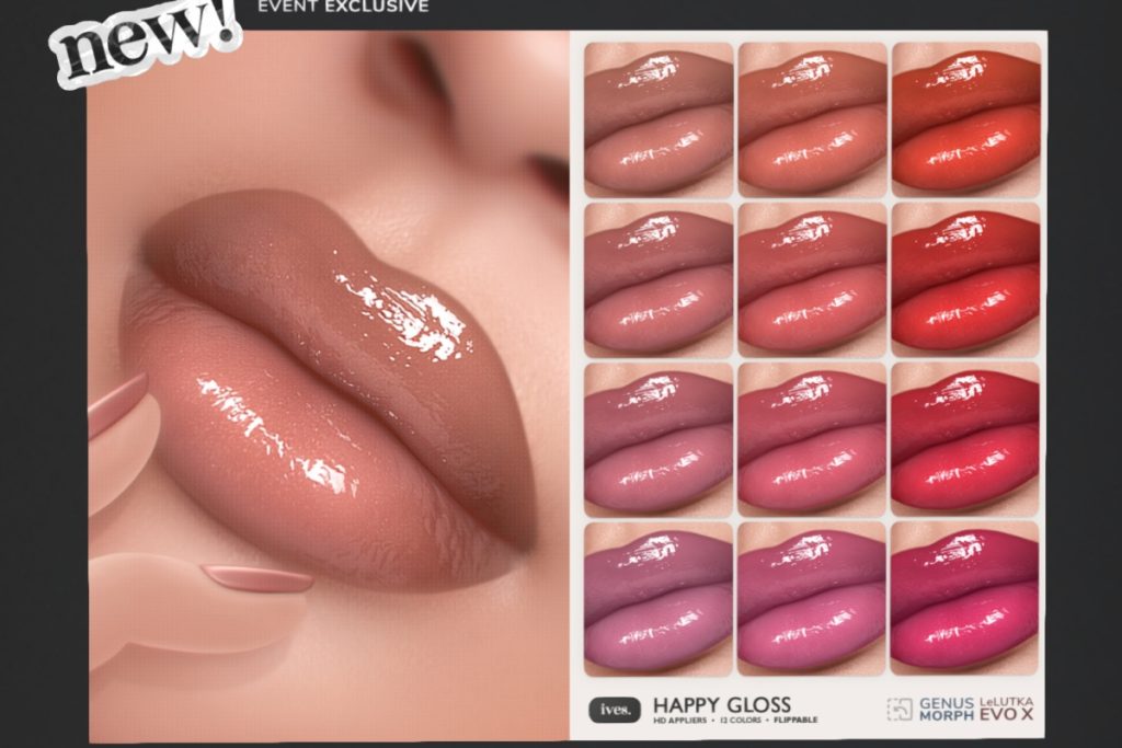 Happy Gloss - Genus/EvoX, L$299