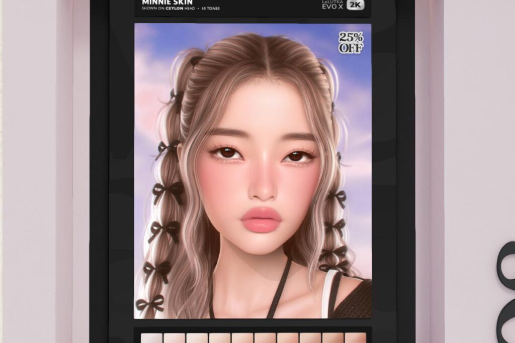 Minnie Skin - Evo X L$790 each/L$1032 FP