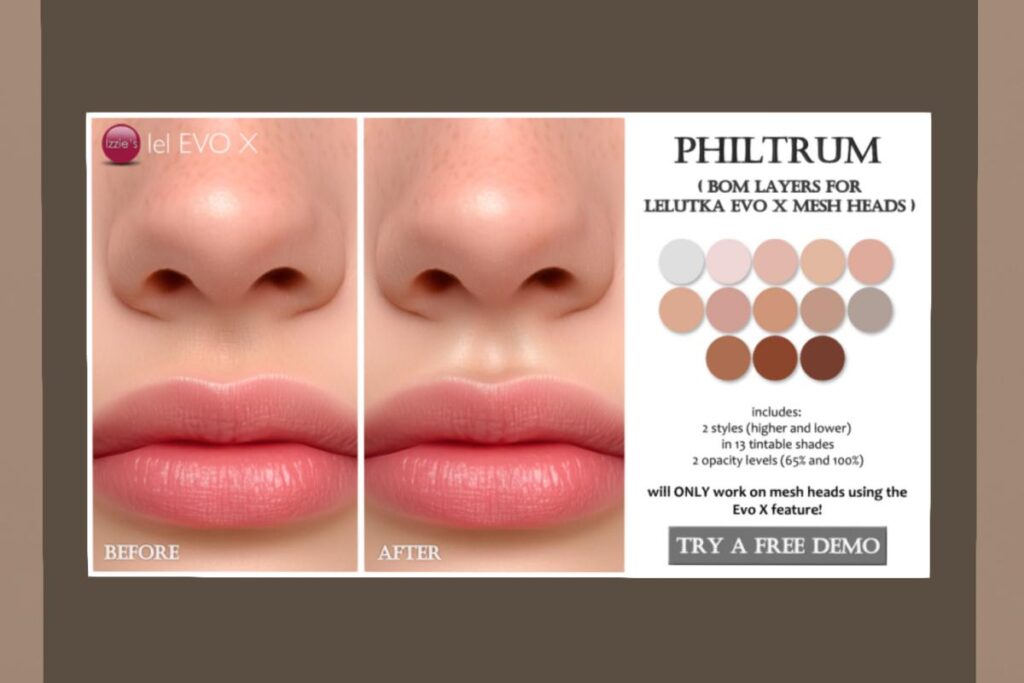 Philtrum - Evo X, L$149