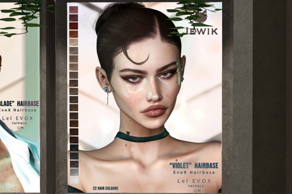 Violet Hairbase - EvoX, L$300