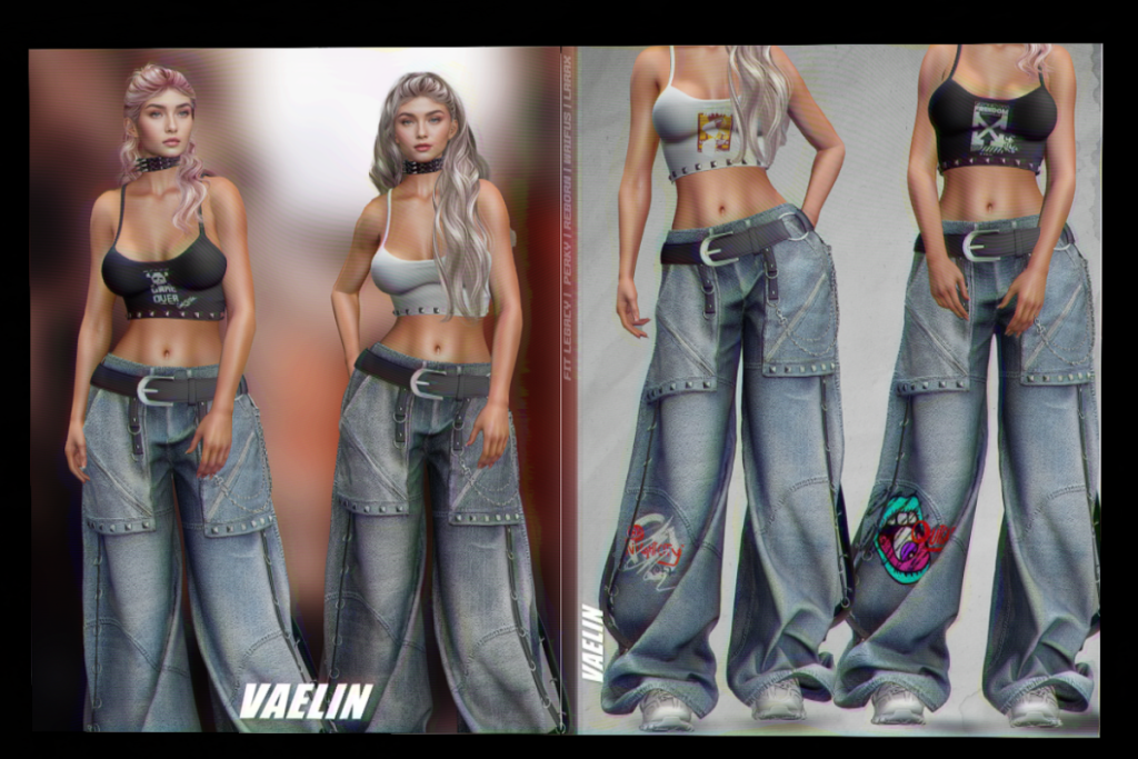 Vaelin Vest and Jeans - Legacy/MaitreyaX/Reborn/+mods, L$239 each/L$999 each FP