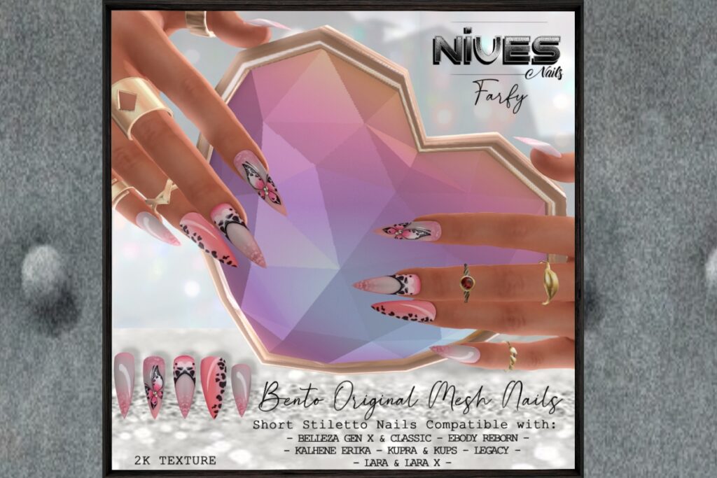 Farfy Nails - Erika/GenX/Inithium/Legacy/Maitreya/Reborn/+mods, L$119