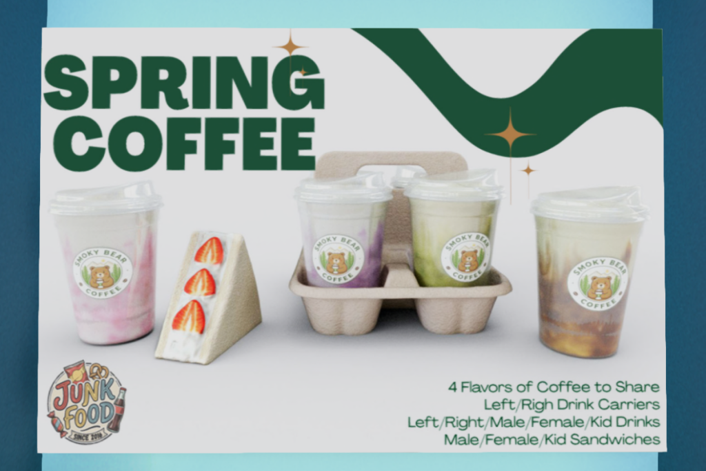 Spring Coffee Set, L$399