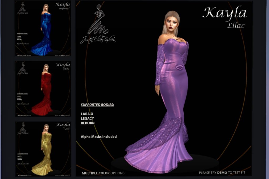 Kayla Gown - Legacy/MaitreyaX/Reborn, L$429 each