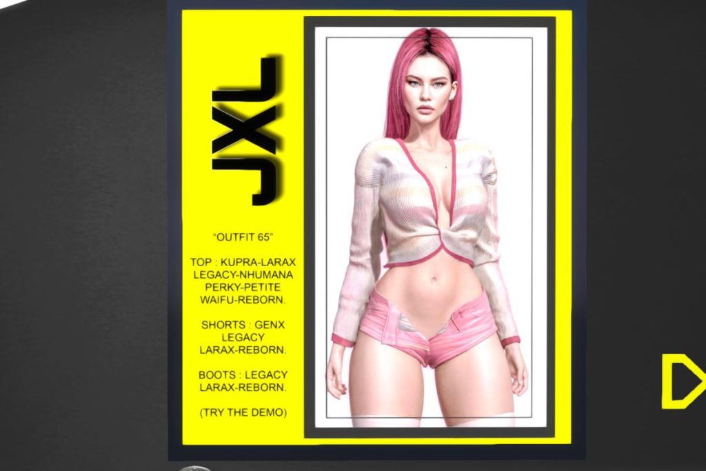 Outfit 65 - see ad for fits, L$150-L$160 each/L$699 each FP