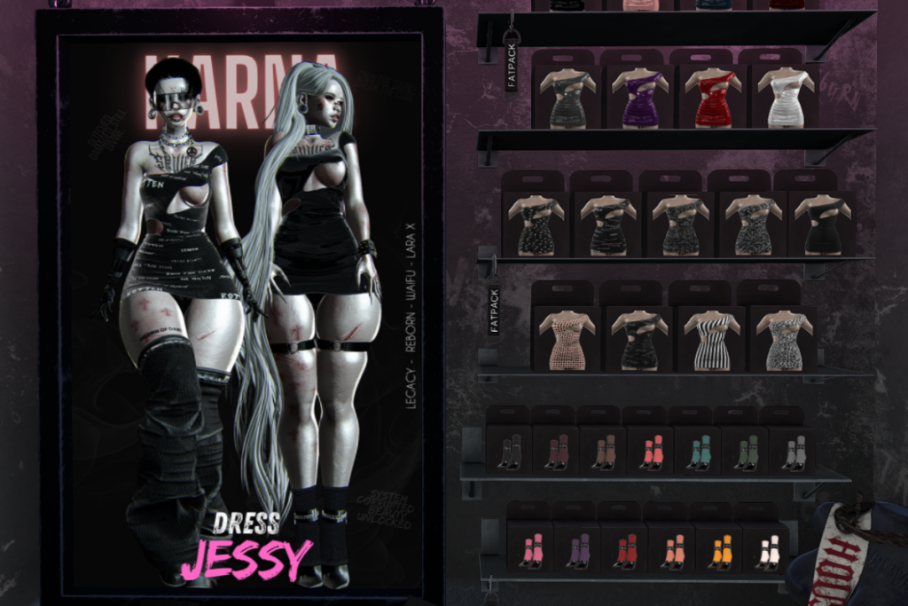 Jessy Outfit - Legacy/MaitreyaX/Reborn/+mods, L$299 each/L$1799 each FP