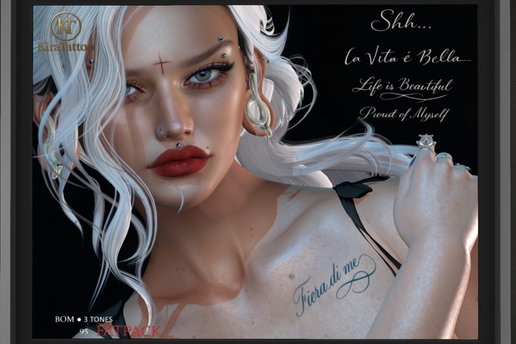 La Vita e Bella Tattoo, L$299