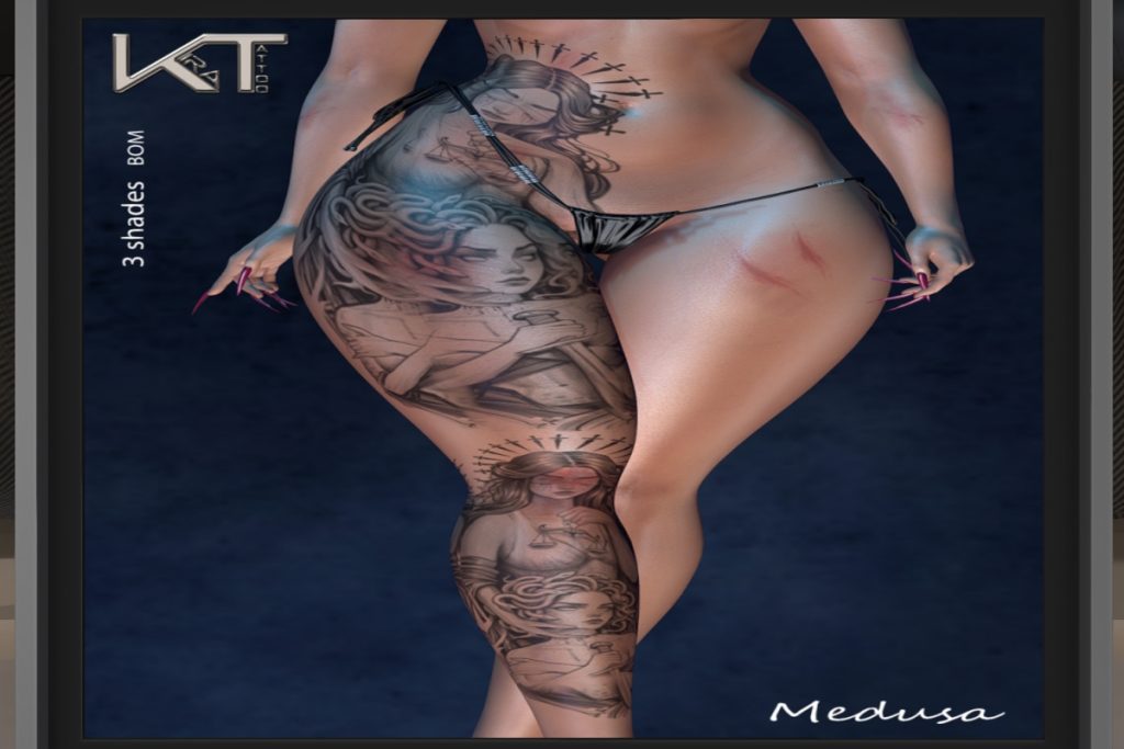 Medusa Tattoo, L$250