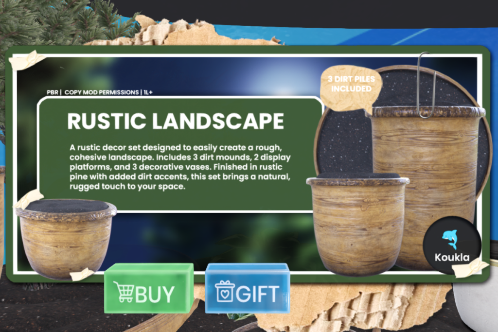 Rustic Landscape, L$380