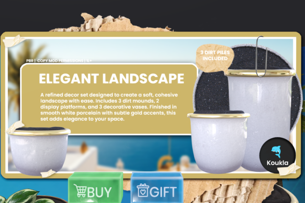 Elegant Landscape, L$380