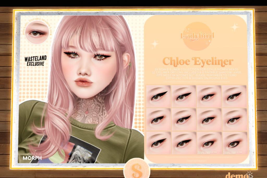 Chloe Eyeliner - Genus Morph, L$275