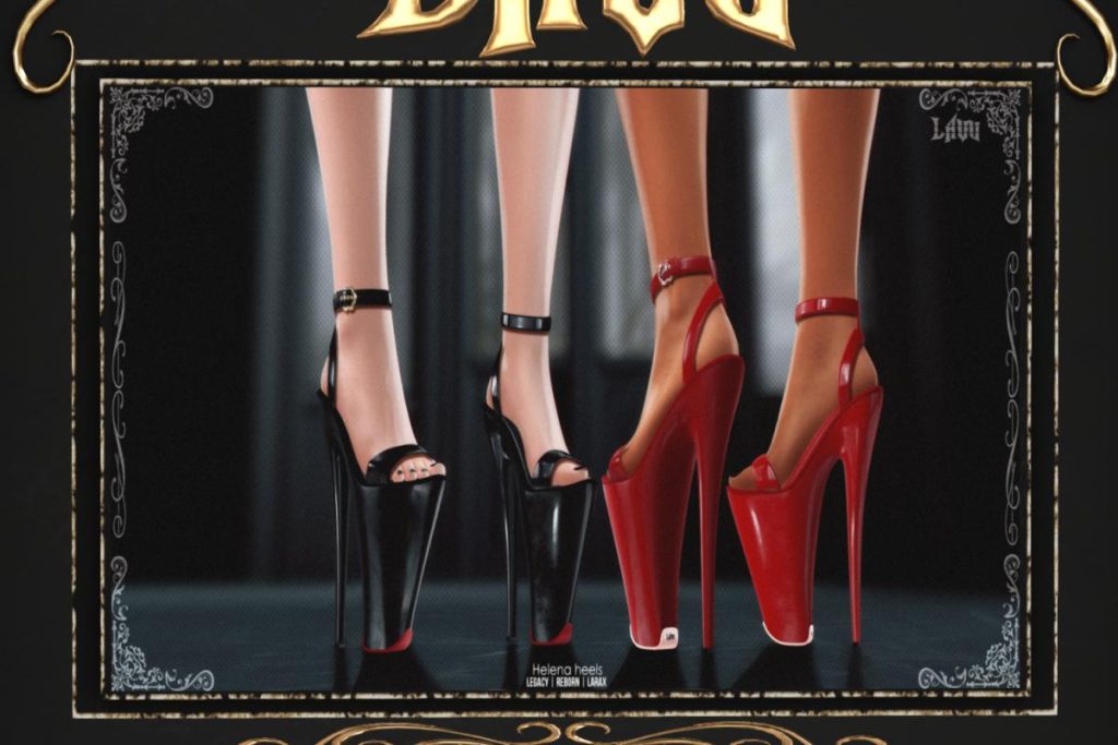Helena Heels - Legacy/MaitreyaX/Reborn, L$277 each/L$777 FP