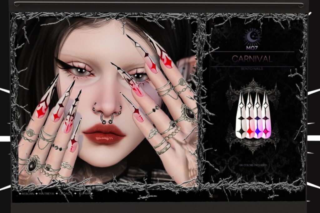 Carnival Nails - Inthium/Legacy/MaitreyaX/Reborn, L$220