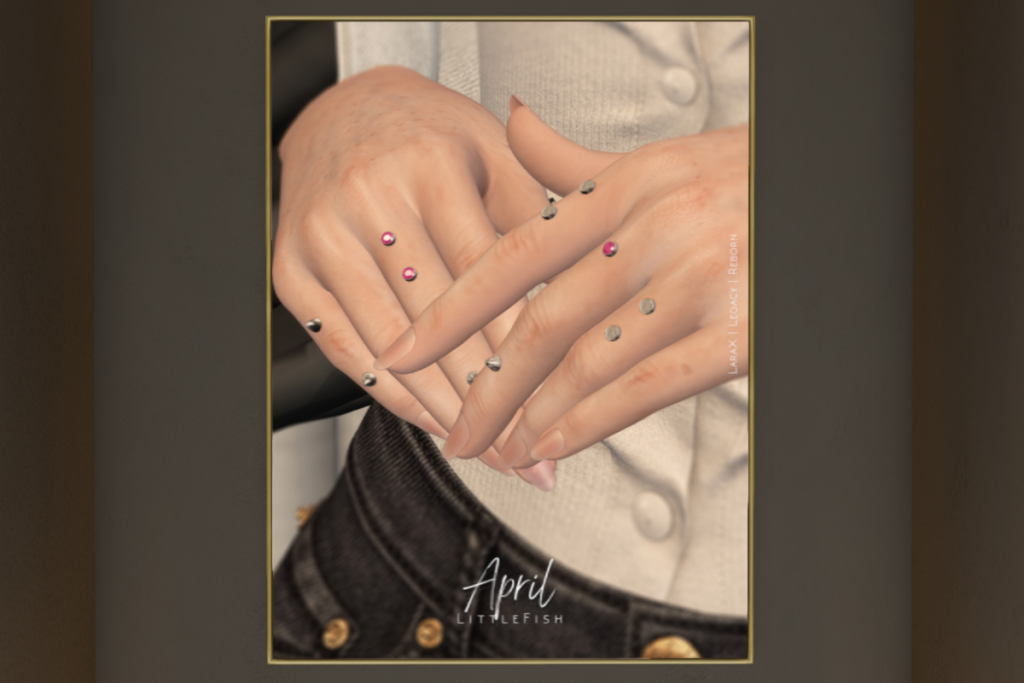 April Piercings - Legacy/Maitreya/Reborn, L$350 each/L$750 FP