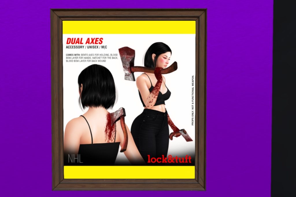 Dual Axes	<a href="http://maps.secondlife.com/secondlife/Oblivion/18/33/1338" target="_blank">Teleport</a>