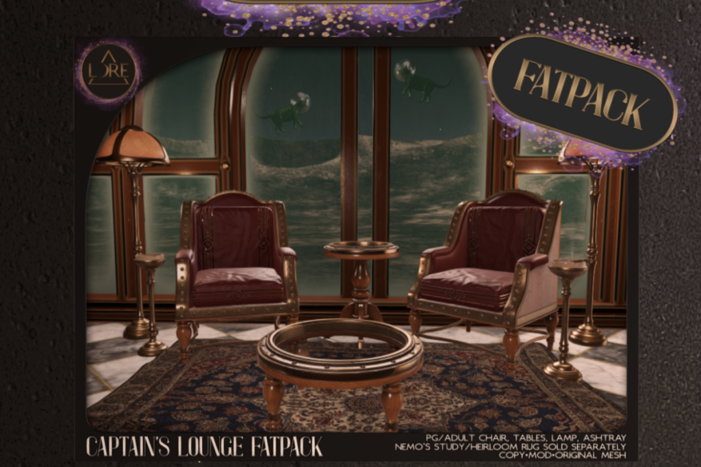 Captain's Lounge Fatpack, L$1700