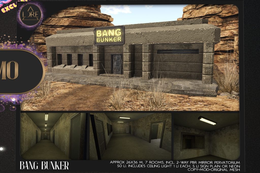 Bang Bunker, L$900