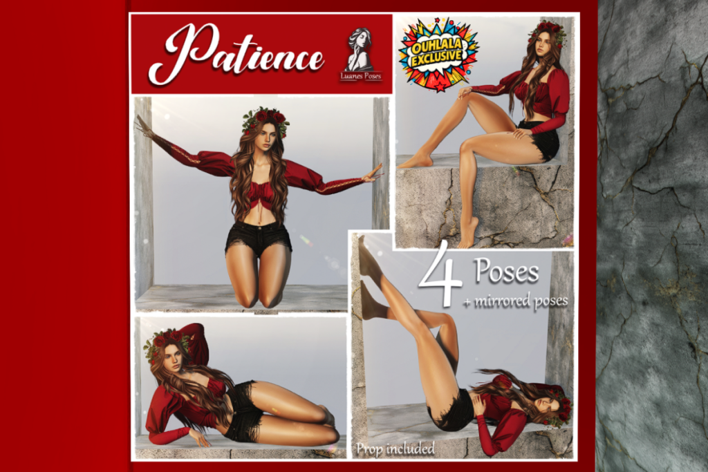 Patience Poses &amp; Props, L$299