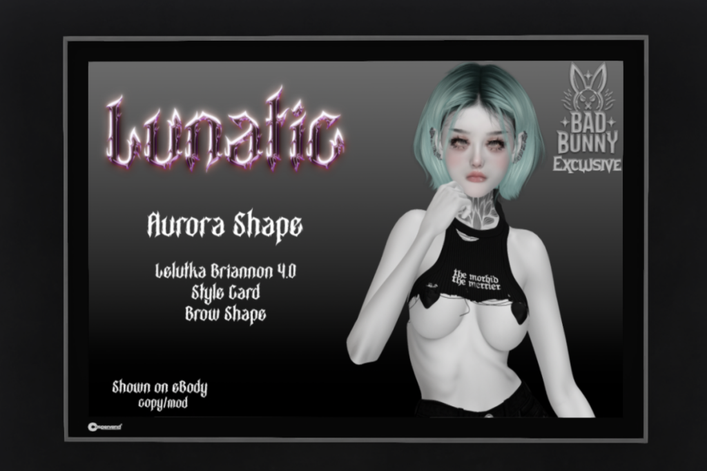 Aurora Female Shape - EvoX Briannon, L$500
