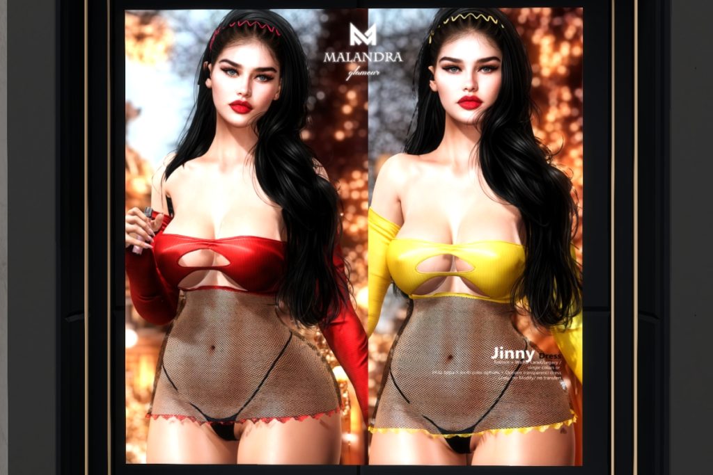 Jinny Dress - Legacy/MaitreyaX/Reborn/+mods, L$299 each/L$1850 FP