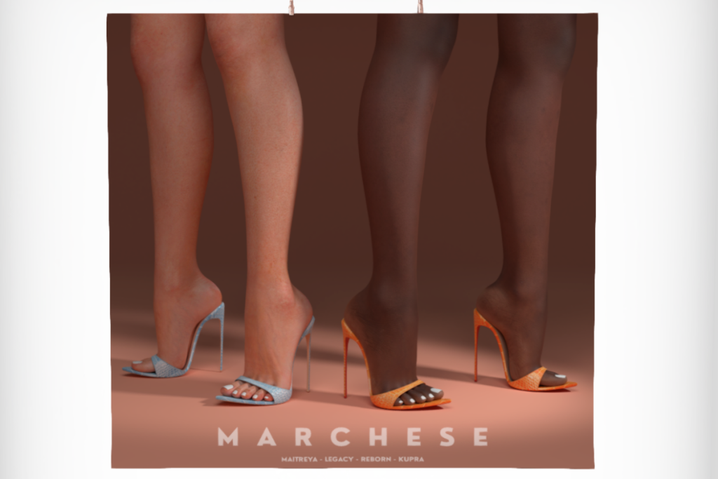 Malu Heels - Inithium/Legacy/Maitreya/Reborn, L$90 each/L$399 FP