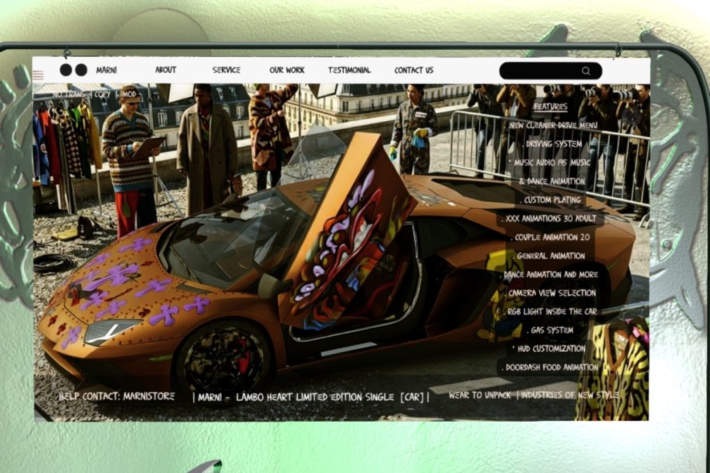 Lambo Heart Limited Edition, L$5000