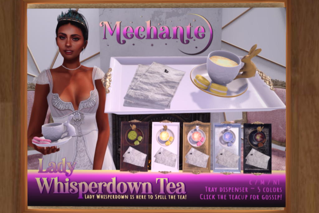 Lady Whisperdown Tea Dispenser &amp; Holdable, L$499