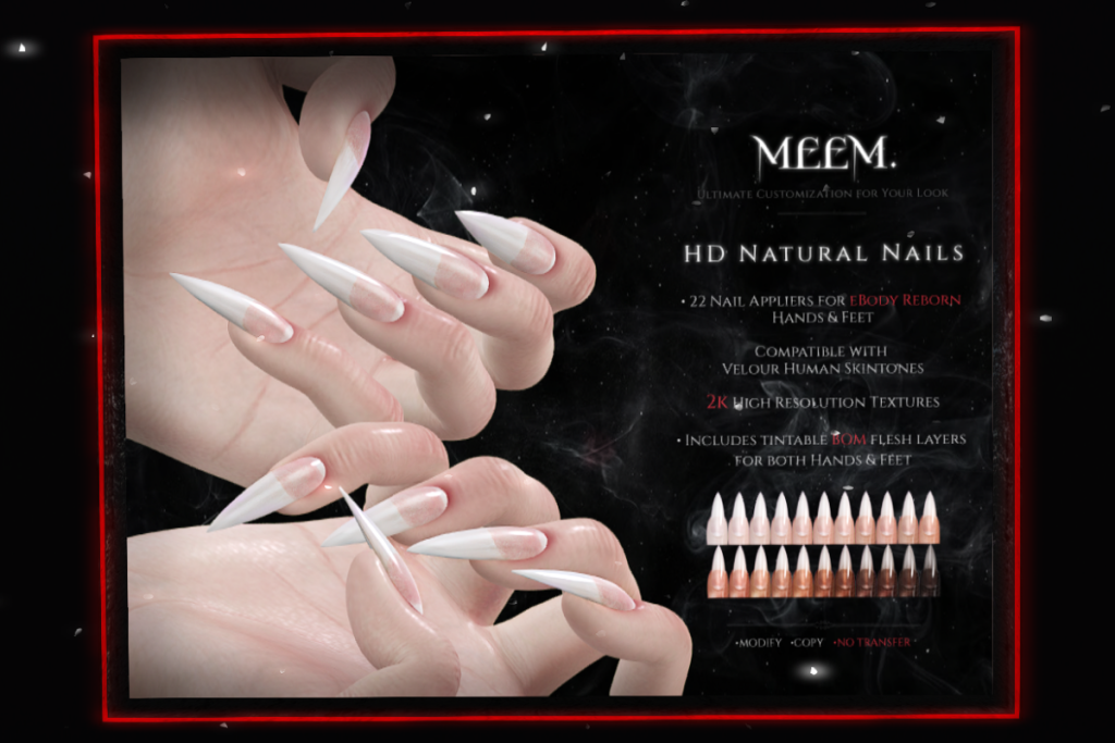 HD Natural Nails Applier - Reborn, L$299