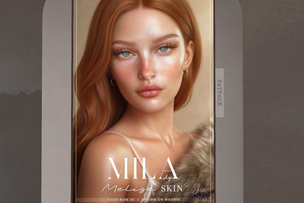 Melise Skin - EvoX, L$700 each/L$2700 FP