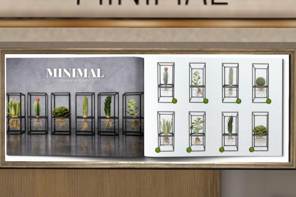 Terrarium Plants, L$288 each/L$2188 FP