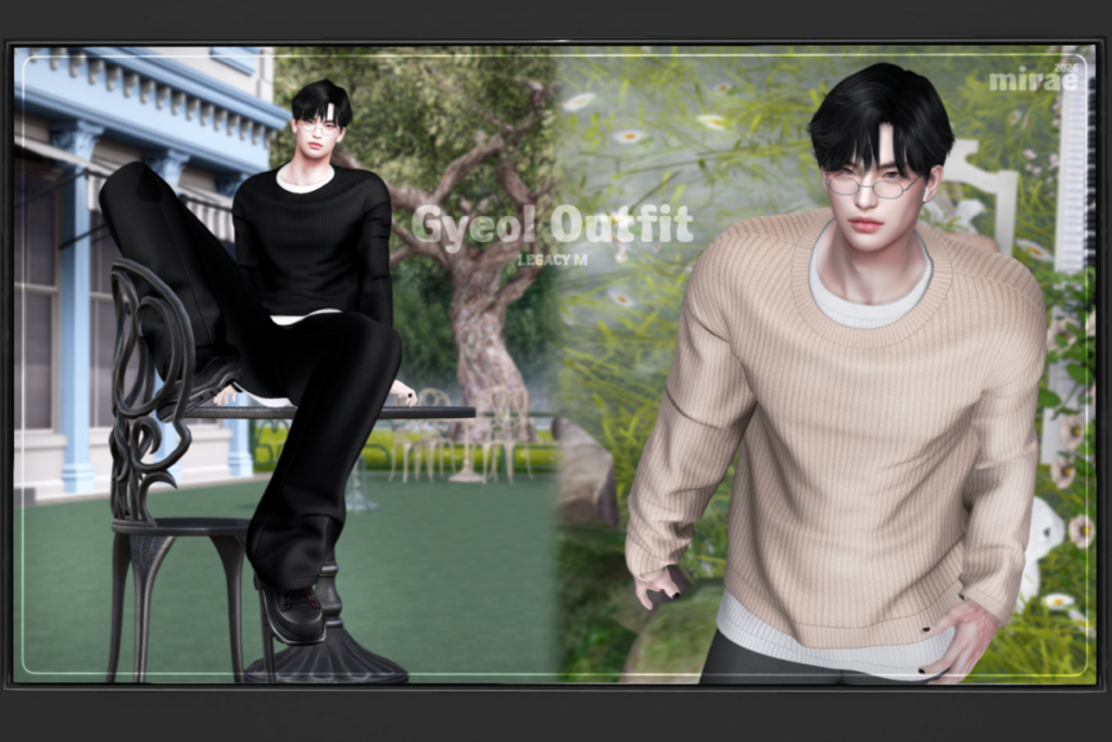 Gyeol Outfit - Legacy, L$320 each/L$1200 FP