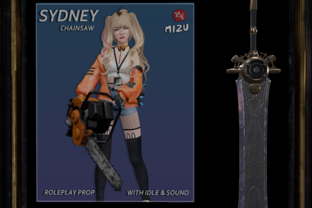 Sydney Chainsaw Roleplay Prop, L$469