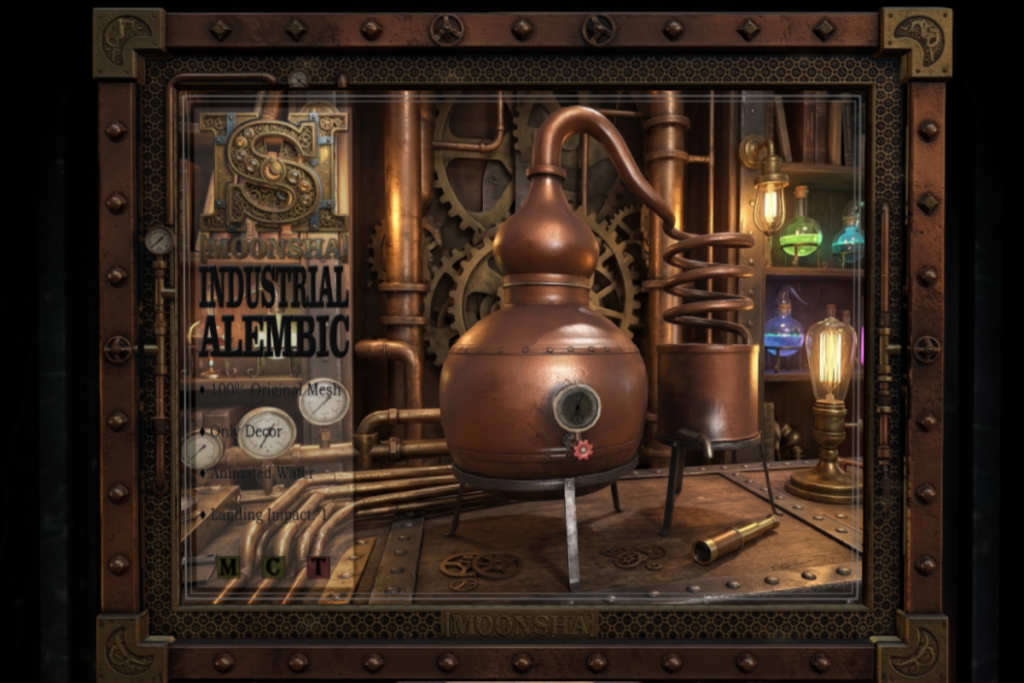 Industrial Alembic, L$149