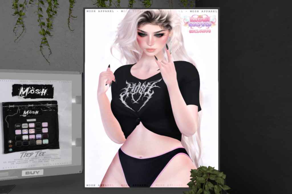 Tied Tee - Legacy/Reborn, L$150