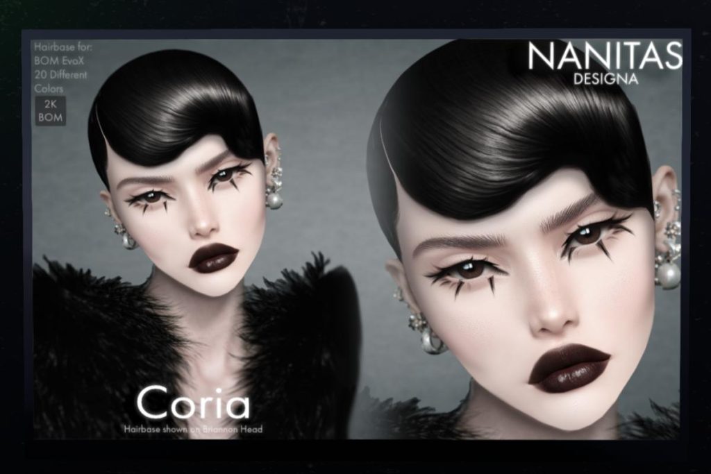 Coria Hairbase - EvoX, L$350