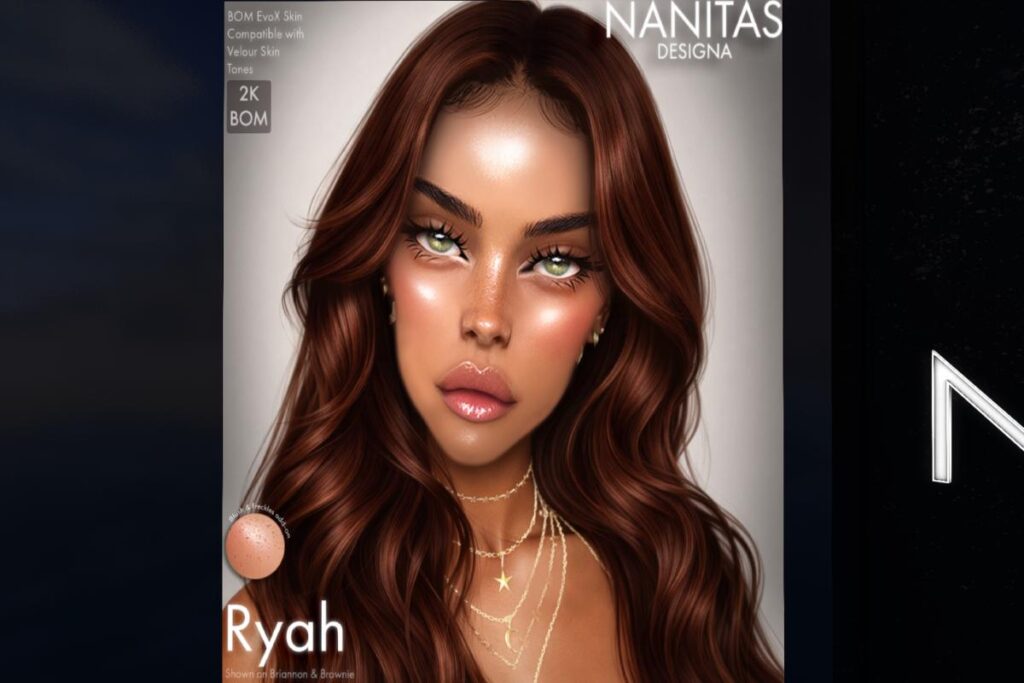 Ryah Skin - EvoX, L$500 each/L$2500 FP