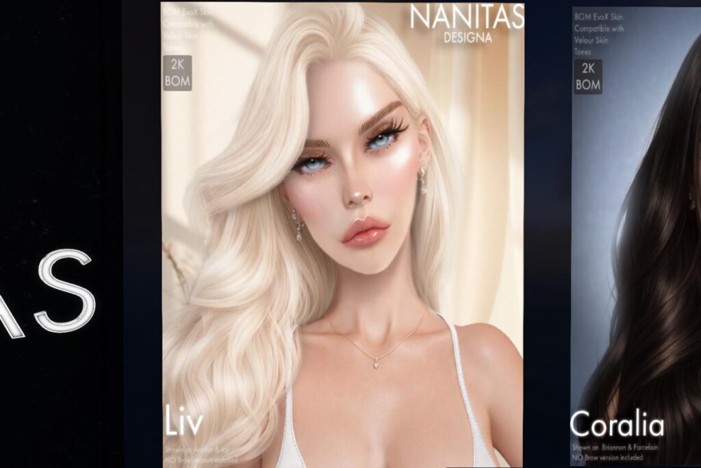 Liv Skin - EvoX, L$500 each/L$2500 FP