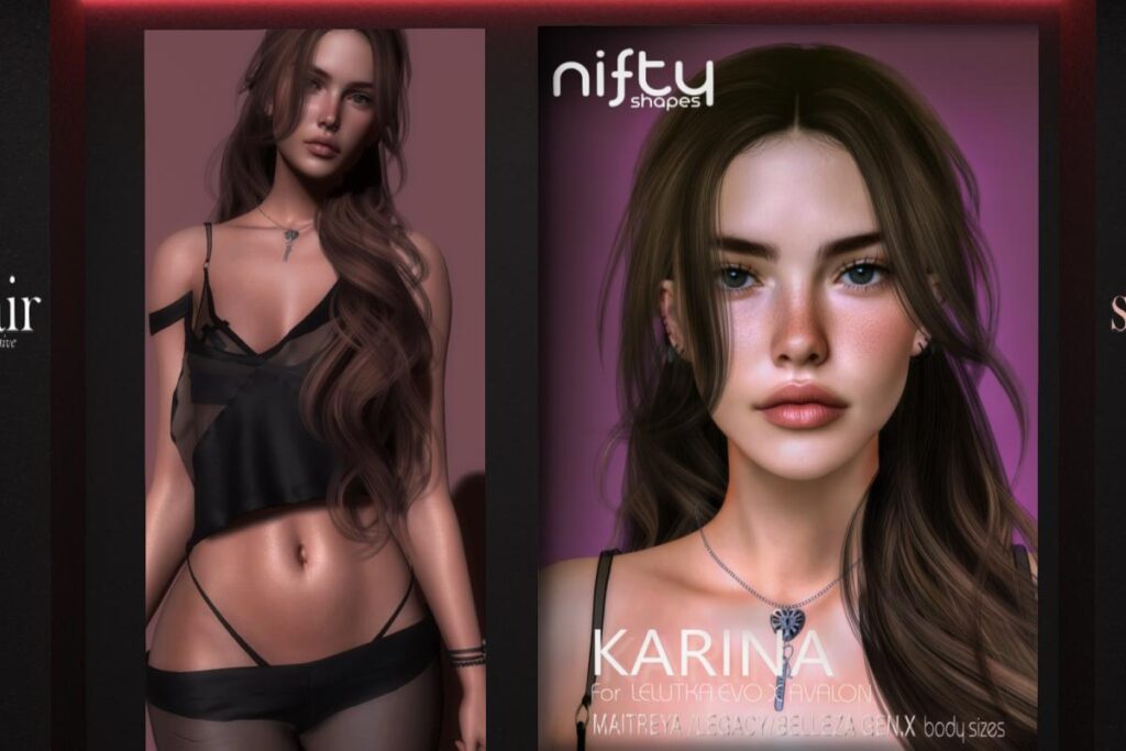 Karina Shape - Lelutka Avalon/GenX/Legacy/Maitreya, L$449