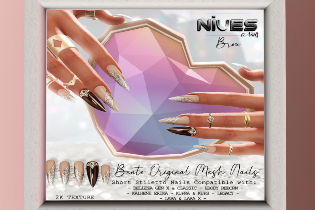 Brou Nail Set - See Ad for Fits, L$119