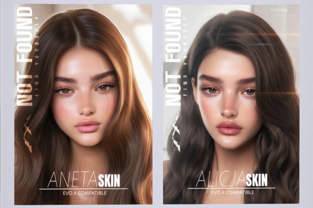 Aneta Skin &amp; Alicja Skin - EvoX, L$788 each/L$1988 each FP