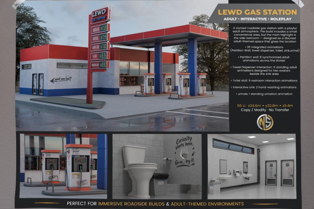 Lewd Gas Station, L$799
