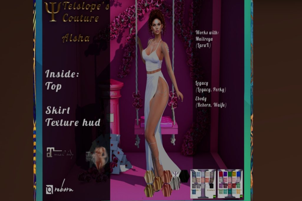 Aisha Dress - Legacy/MaitreyaX/Reborn/+mods, L$99