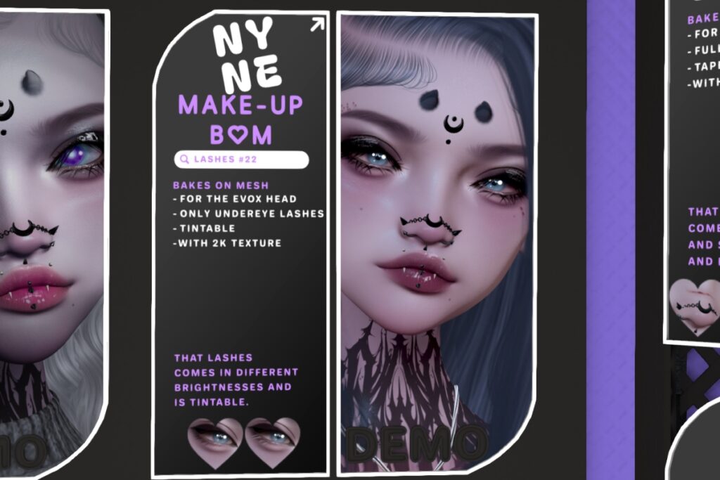 Lashes #22 - BOM/EvoX, L$199