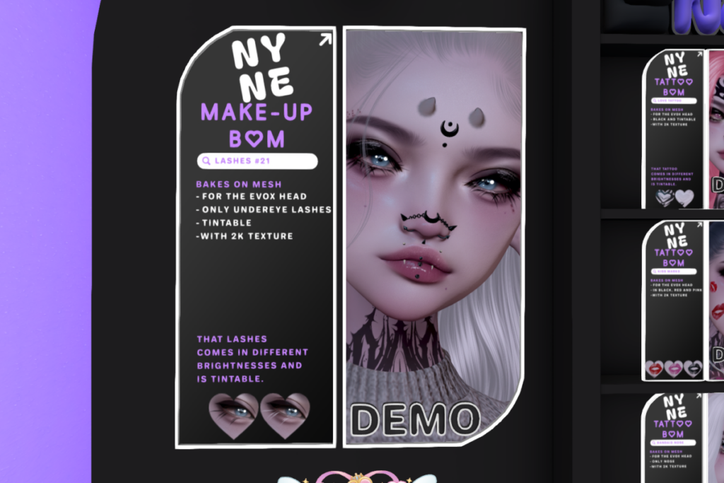 Lashes #21 - EvoX, L$199