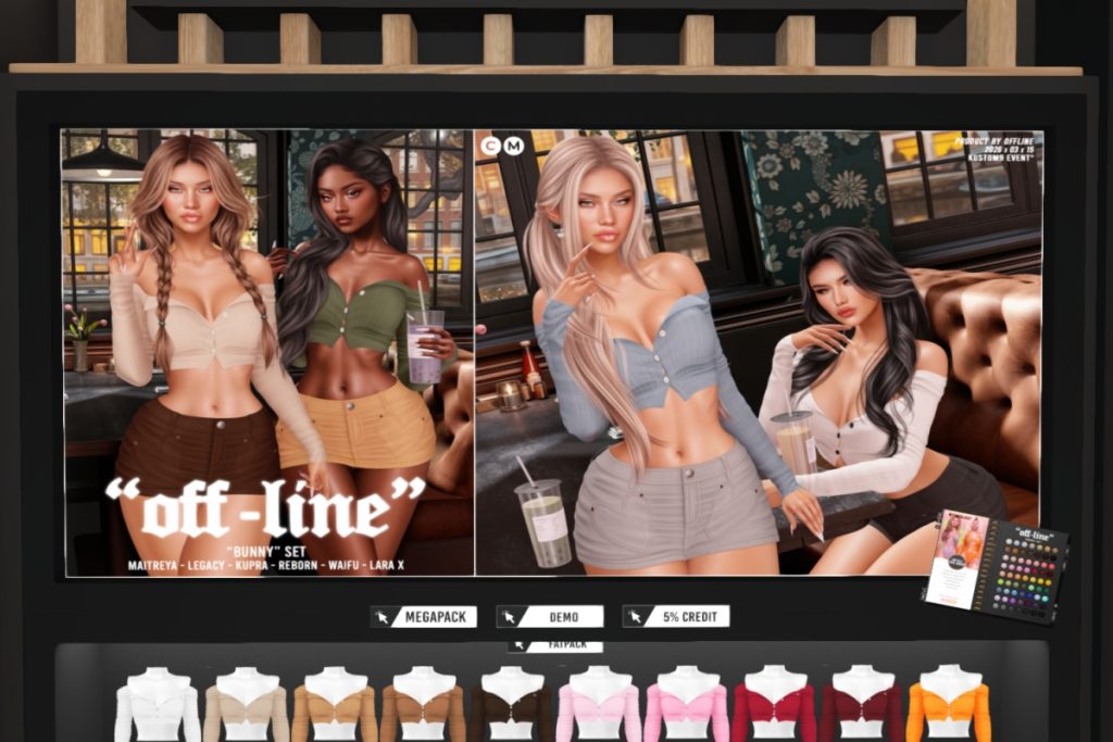 Bunny Set - Inithium/Legacy/MaitreyaX/Reborn/+mods, L$289 each/L$1399 each FP/L$1999 MP