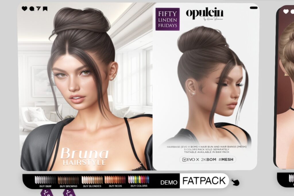 Bruna Hairstyle	<a href="http://maps.secondlife.com/secondlife/Ice%20Cream/15/127/1002" target="_blank">Teleport</a>