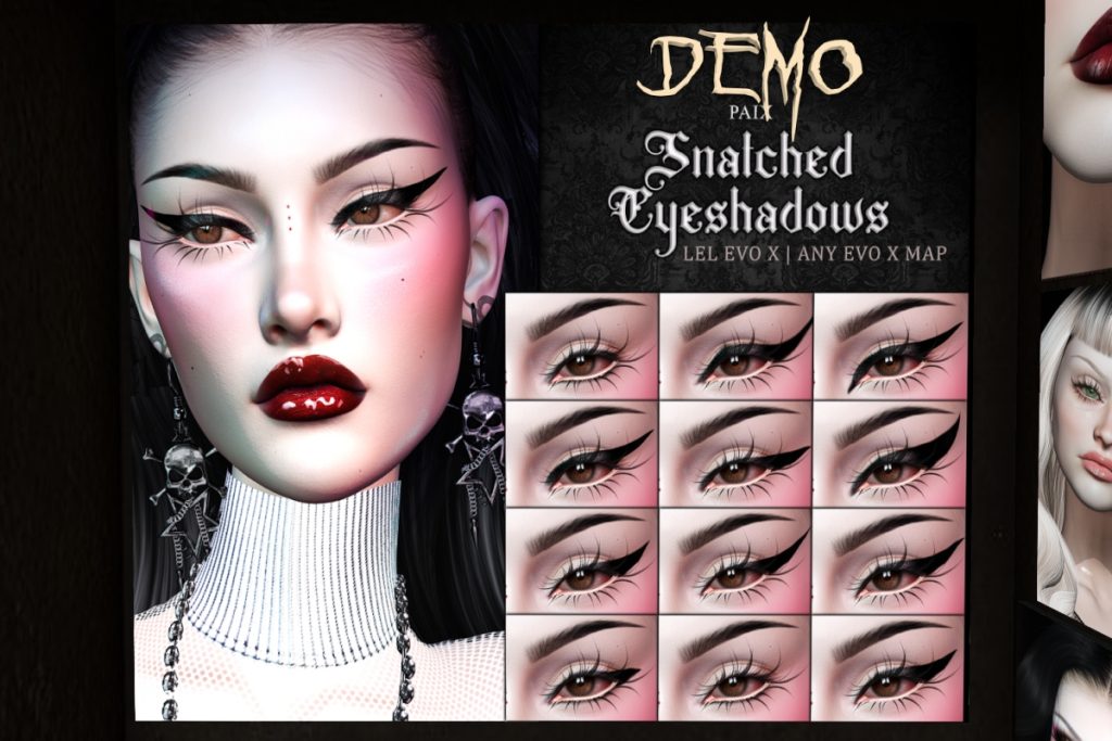 Snatched Eyeshadows - EvoX, L$199